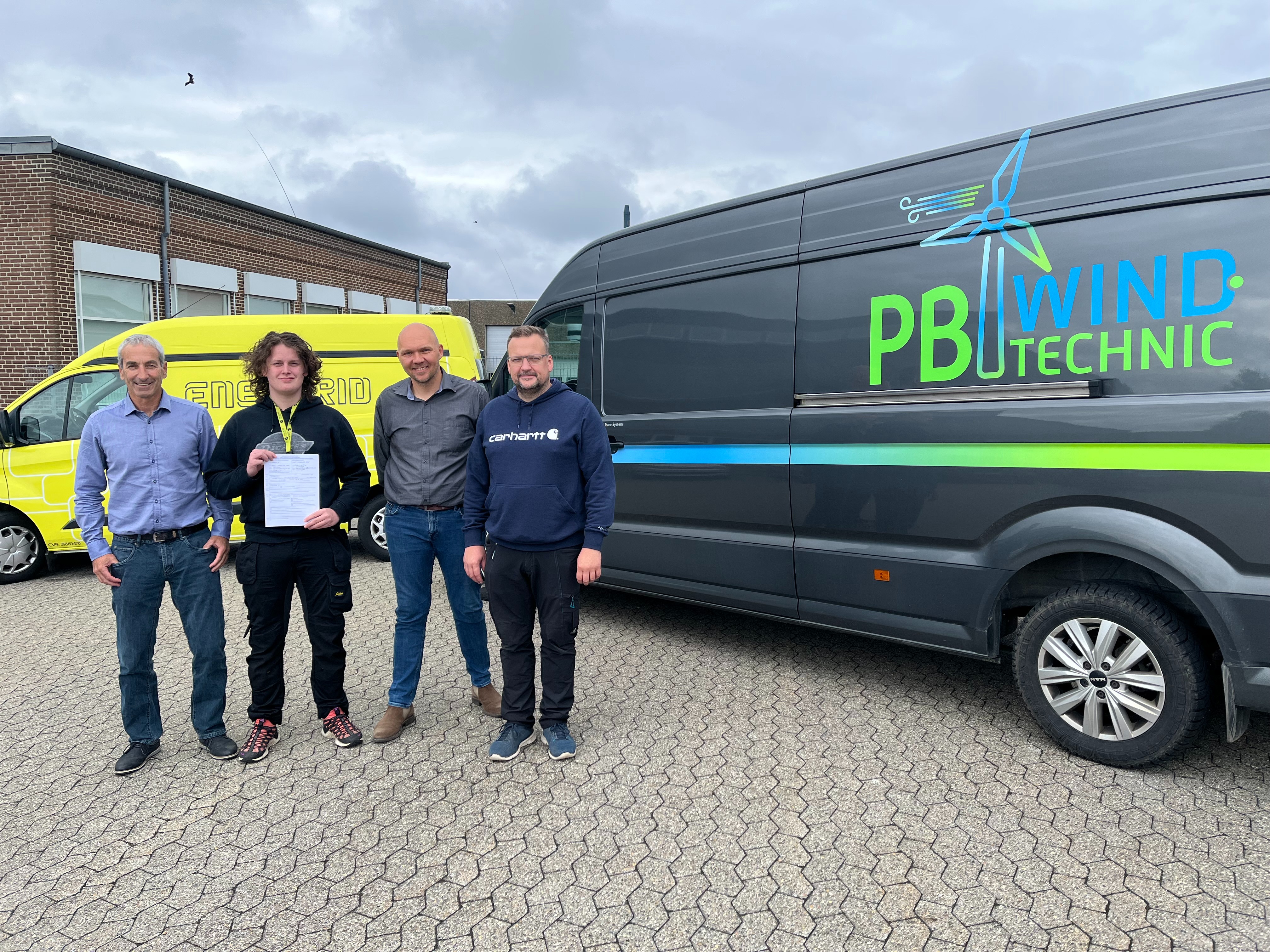 Energrid sammen med PB Windtechnic